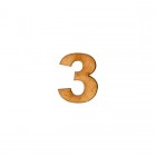 APLIQUE NÚMERO 3 - COMUM (P)